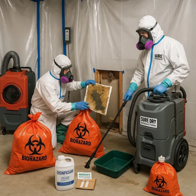 Contaminated Water Handling Protocols process in Dillon County, SC